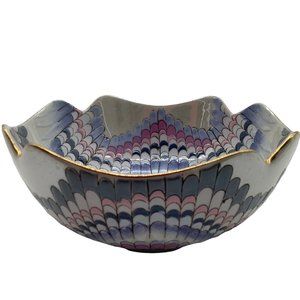 Nouveau Lustre Toyo Irisdescent Bowl